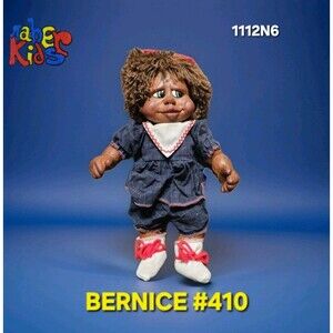 BERNICE ❤️️ 90s NABER KIDS DOLL Wood Carved 14” Ltd Edition #410